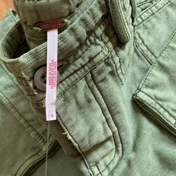 Free People Bungalow Shorts in Colla Green Size 4 - Picture 6 of 7